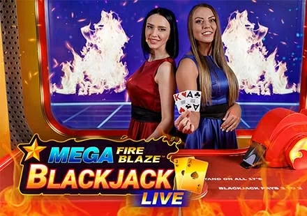 Mega Fire Blaze Blackjack Live