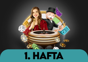 EVOLUTION İLE CANLI CASİNO YARIŞI 1. HAFTA